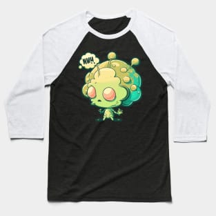 Alien Brain Baseball T-Shirt